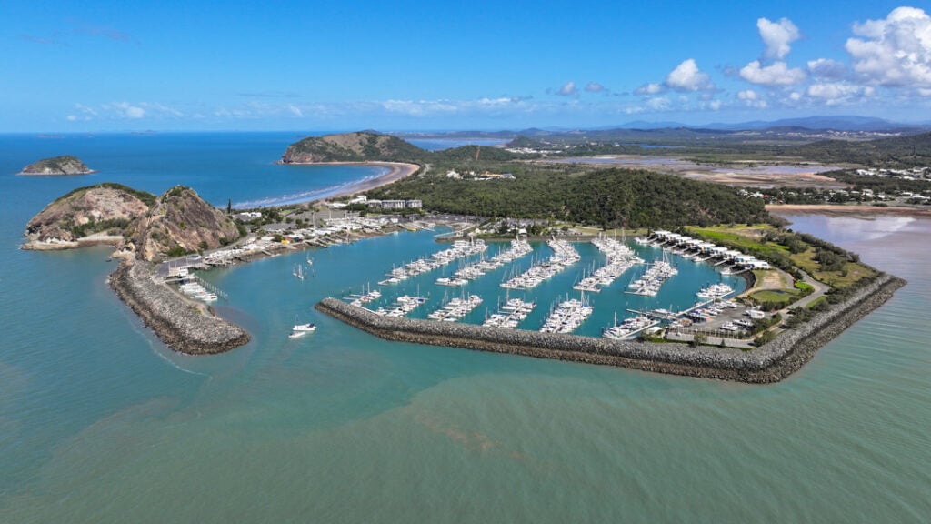 Rosslyn bay marina Yeppoon Queensland